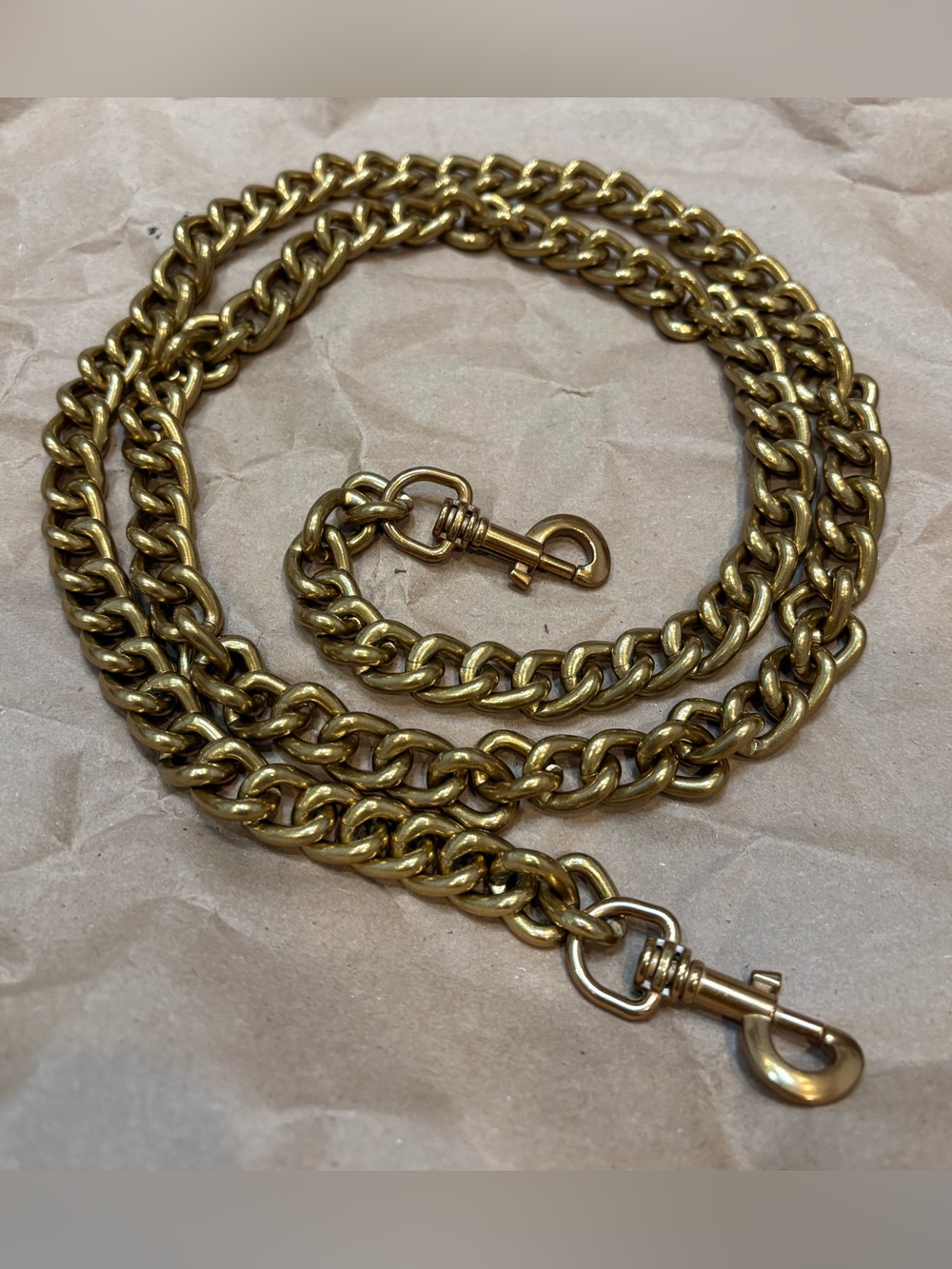 Chain strap for vintage Coach bags